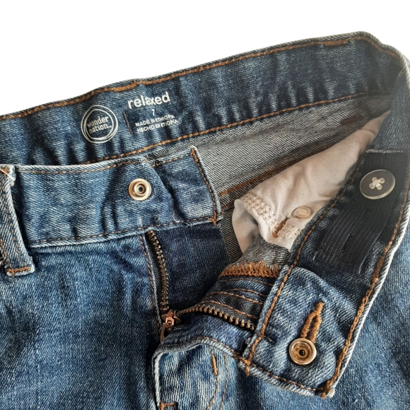 The Children's Place/Wonder Nation Boys sz 7 Relaxed Bootcut Denim Jeans Bundle - Picture 11 of 13